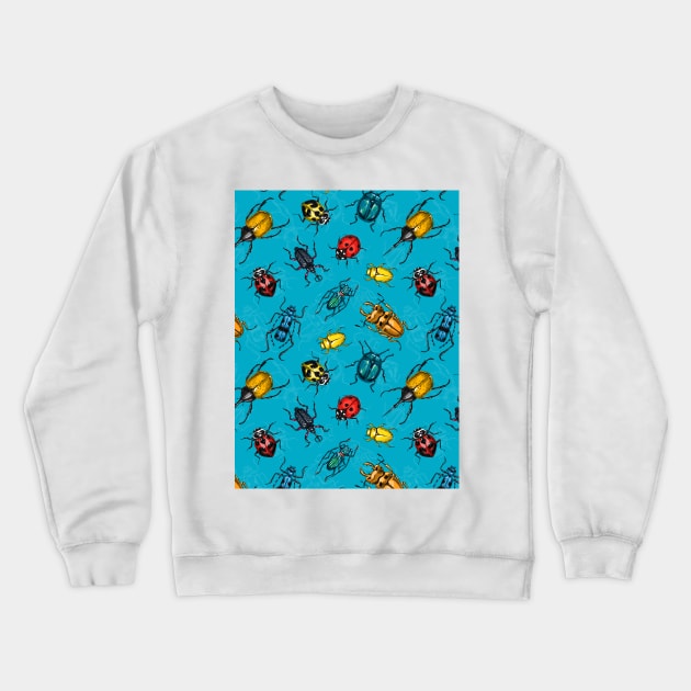 Beetles Crewneck Sweatshirt by katerinamk